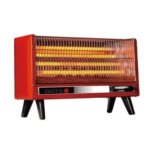 دفاية كهربائية دوتس 2000 وات - 4 شمعات - أحمر