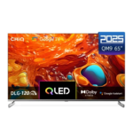 شاشة ٦٥ بوصة سمارت تشيك 4K QLED - GOOGLE TV