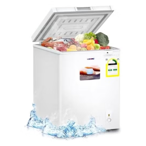 فريزر سطحي كي ام سي 3 قدم - أبيض فريزر سطحي كي ام سي 3 قدم - أبيض