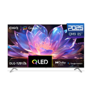 شاشة ٨٥ بوصة سمارت تشيك 4K QLED – Google TV