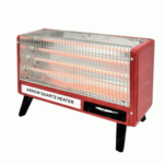 دفاية كهربائية ارو 2400 وات - 4 شمعات - أحمر