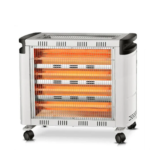 دفاية كهرباء ارو 2400 وات – 6 شمعات – أبيض