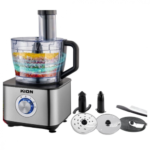 محضر طعام كيون 8×1 متعدد السرعات - سلفر / أسود