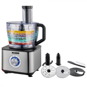 محضر طعام كيون 8×1 متعدد السرعات - سلفر / أسود