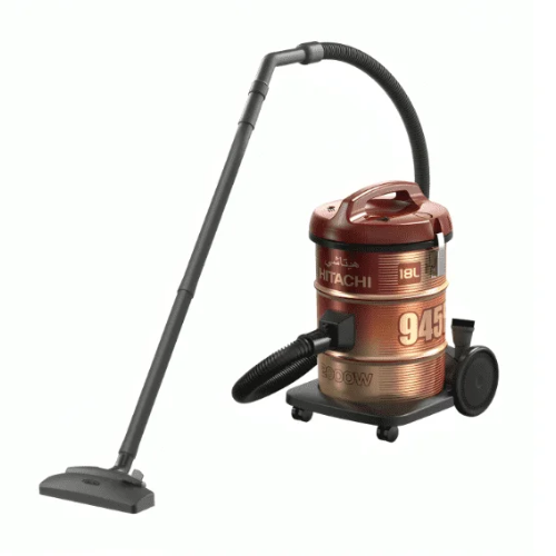 هيتاشي مكنسة برميل 18 لتر - 2000 وات - أحمر / ذهبي هيتاشي مكنسة برميل 18 لتر - 2000 وات - أحمر / ذهبي