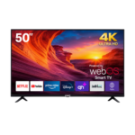 شاشة كي ام سي 50 بوصة LED 4K سمارت ضد الكسر – WebOS