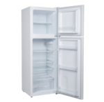 ثلاجة 6 قدم بابين جنرال سرين ثلج - أبيض