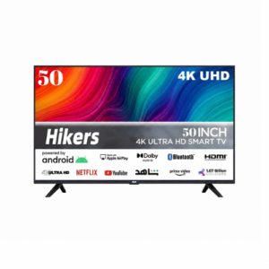 شاشة 50 بوصة هايكرز سمارت اندرويد LED UHD 4K