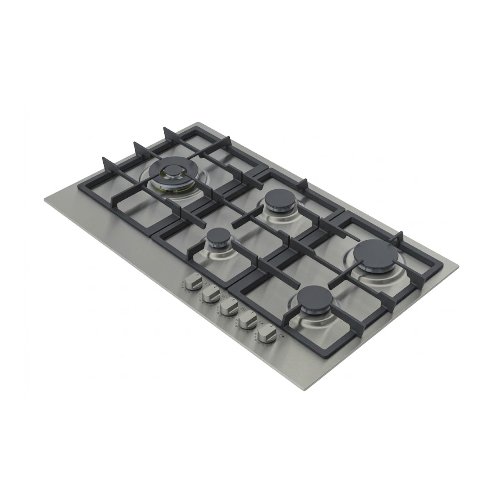 سطح كتشن لاين 90 سم 5 عين غاز مفاتيح امامية - ستيل سطح كتشن لاين 90 سم 5 عين غاز مفاتيح امامية - ستيل