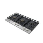 موقد سيراميك غاز كتشن لاين 90 سم 5 عين - ايطالي