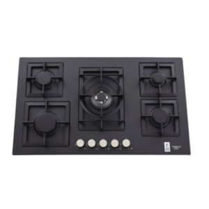سطح كتشن لاين 5 عين غاز 90 سم ايطالي - اسود