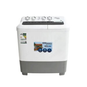 غسالة حوضين 10 كيلو سوبر جنرال – أبيض