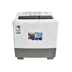 غسالة 18 كيلو سوبر جنرال حوضين - ابيض
