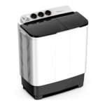 غسالة حوضين 6 كيلو سوبر جنرال – أبيض