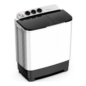 غسالة حوضين 6 كيلو سوبر جنرال – أبيض