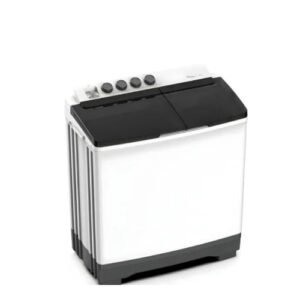 غسالة ملابس 10 كيلو حوضين سوبر جنرال - ابيض