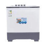 غسالة سوبر جنرال 15 كيلو حوضين – أبيض