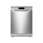 غسالة صحون سوبر جنرال 14 مكان 7 برامج ديجيتال - فضي