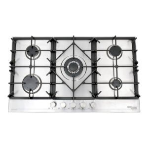 سطح غاز بلت ان 5 شعلات 90×60 سم سوبر جنرال - ستيل