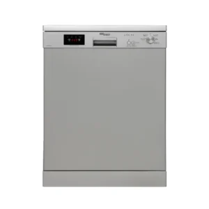 غسالة صحون سوبر جنرال 12 مكان – 5 برامج – فضي