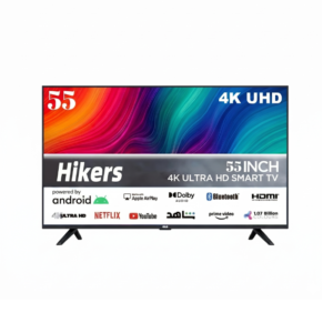 شاشة 55 بوصة هايكرز سمارت اندرويد LED UHD 4K
