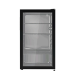 ثلاجة عرض ميلنج باب زجاجي 3 قدم - أسود