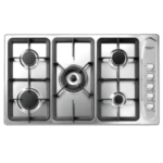 سطح غاز بلت ان كتشن لاين 90 سم - إيطالي - ستيل