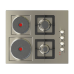 سطح غاز وكهرباء كتشن لاين بلت ان 60 سم - ستيل