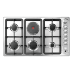 سطح 5 عيون بلت ان غاز و كهرباء كتشن لاين 90 سم - ستيل