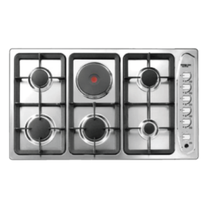 سطح 5 عيون بلت ان غاز و كهرباء كتشن لاين 90 سم - ستيل