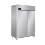 ثلاجة عمودية بابين برجايا 42 قدم - ستيل