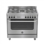 فرن غاز ايطالي 5 عيون لاجيرمانيا 60*90 سم - ستيل