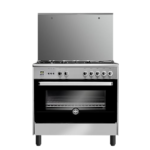 فرن لاجيرمانيا غاز 60*90 سم - 5 شعلات - ستيل