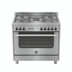 فرن لاجيرمانيا ايطالي غاز 60*100 سم مع مروحة - ستيل