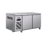 ثلاجة استيل بابين برجايا 9 قدم - أسفل الطاولة