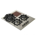 موقد بلت ان كتشن لاين غاز و كهرباء 60 سم - ستيل