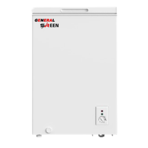 فريزر ارضي جنرال سرين 3.5 قدم - أبيض