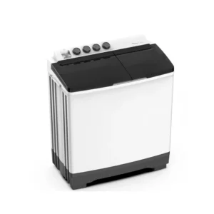 غسالة حوضين 12 كيلو سوبر جنرال حوضين – 8 برامج – أبيض