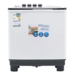 غسالة 8 كيلو سوبر جنرال حوضين – أبيض