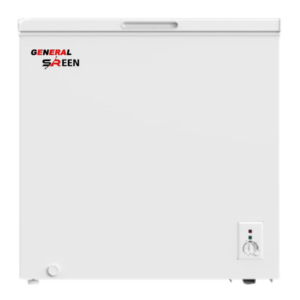 فريزر ارضي 7 قدم جنرال سرين - أبيض