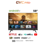شاشه ذكيه ٦٠ بوصه GVC برو - 4K UHD - Android