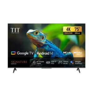 شاشة 75 بوصة سمارت تي اي تي 4K UHD - LED - Google TV