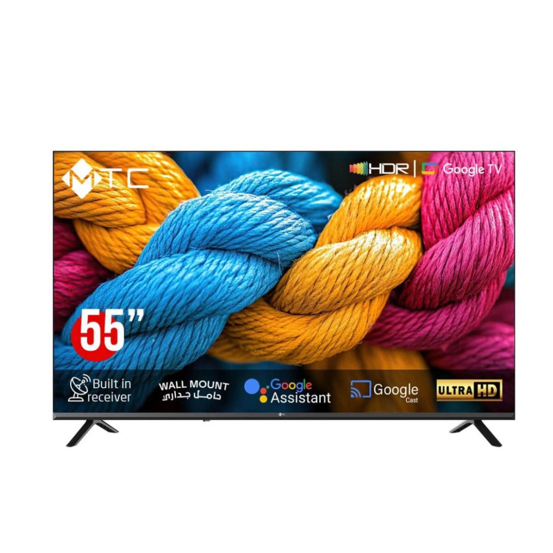 شاشة سمارت ام تي سي 55 بوصة – GOOGLE TV – 4KD UHD شاشة سمارت ام تي سي 55 بوصة – GOOGLE TV – 4KD UHD
