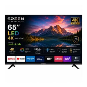 شاشة 65 بوصة سرين سمارت اندرويد - LED 4KUHD