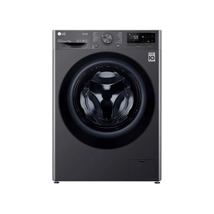 غسالة ال جي 11 كيلو امامية تنشيف 75% - واي فاي - فضي غسالة ال جي 11 كيلو امامية تنشيف 75% - واي فاي - فضي