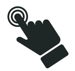 تحكم باللمس سهل الاستخدام