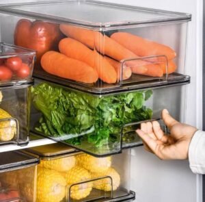 درج واسع للخضروات والفواكه