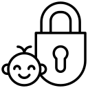 قفل أمان للأطفال