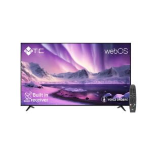 شاشه 75 بوصه ام تي سي سمارت WebOS UHD 4K
