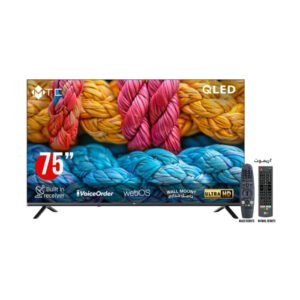 شاشة ام تي سي سمارت 75 بوصة QLED - 4K UHD - WebOS